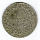 Aargau 5 Batzen 1811 - ss